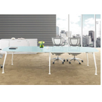 玻璃会议台 CO-B006